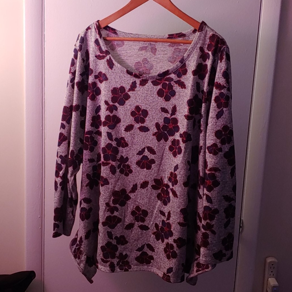 Floral sweater